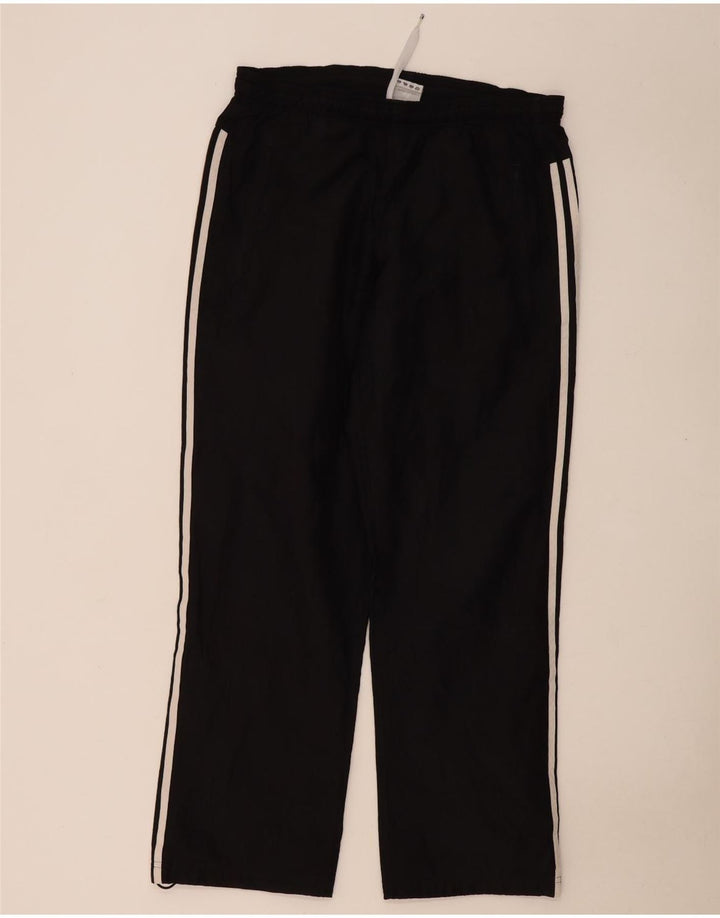Adidas Pantalon de survêtement pour homme UK 40/42 Medium Noir Polyester
