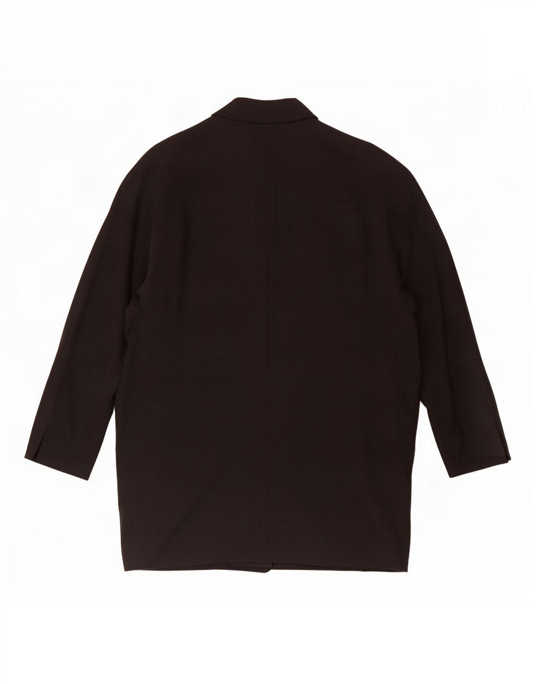 Zara Veste blazer ouverte à manches 3/4 pour femme UK 14 Lyocell noir moyen