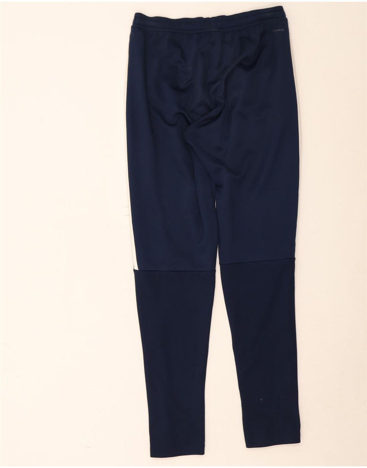 Adidas Pantalon de survêtement Climalite pour homme Petit bleu marine Polyester