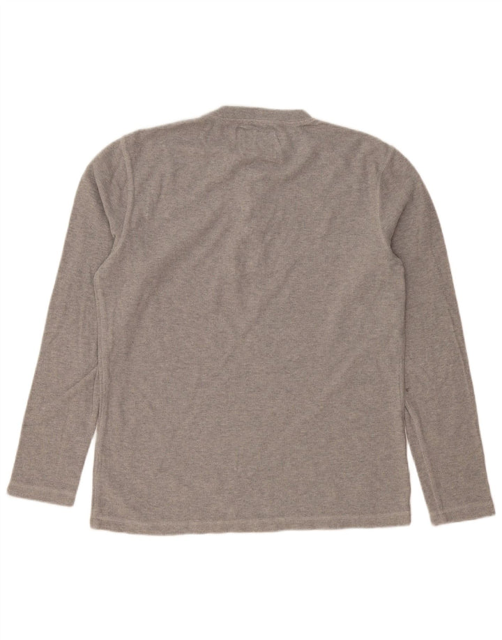 SUPERDRY Haut à Manches Longues Homme Gris Moyen