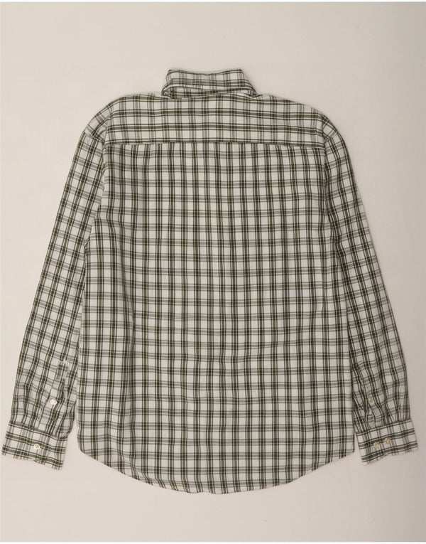 Tommy Hilfiger Chemise Homme Grand Carreau Vert Coton