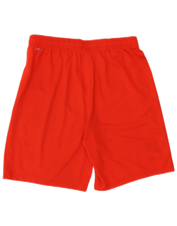 Puma Short de Sport Homme Rouge Moyen Colorblock Polyester