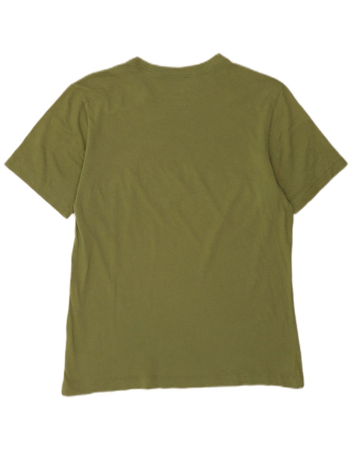 Nike T-shirt graphique pour homme en coton vert petit