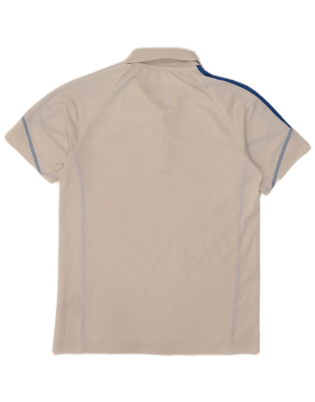 ADIDAS Polo Climalite Homme Petit Blanc Polyester