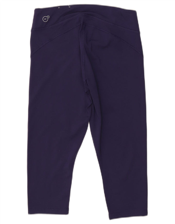 Puma Legging Capri Femme UK 12 Violet Moyen