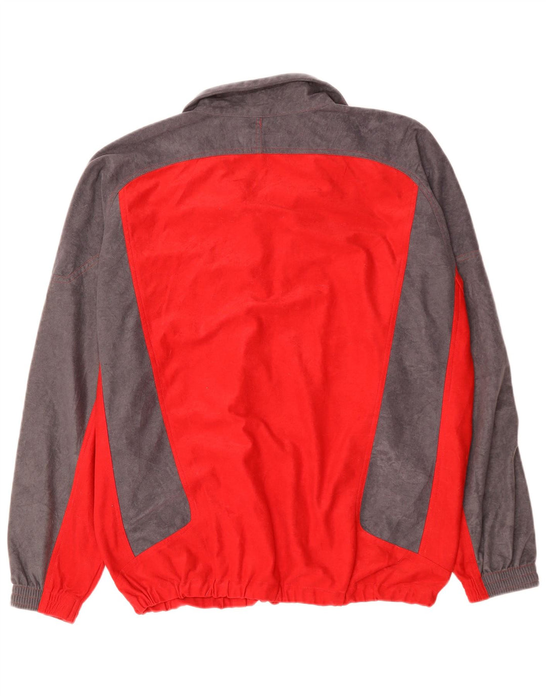 MC Kee's Veste de Survêtement Homme XL Rouge Colorblock Polyester