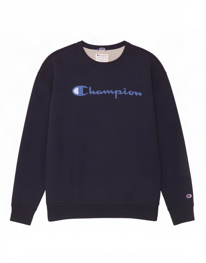 Champion Sweat-shirt graphique pour homme 2XL en coton bleu marine