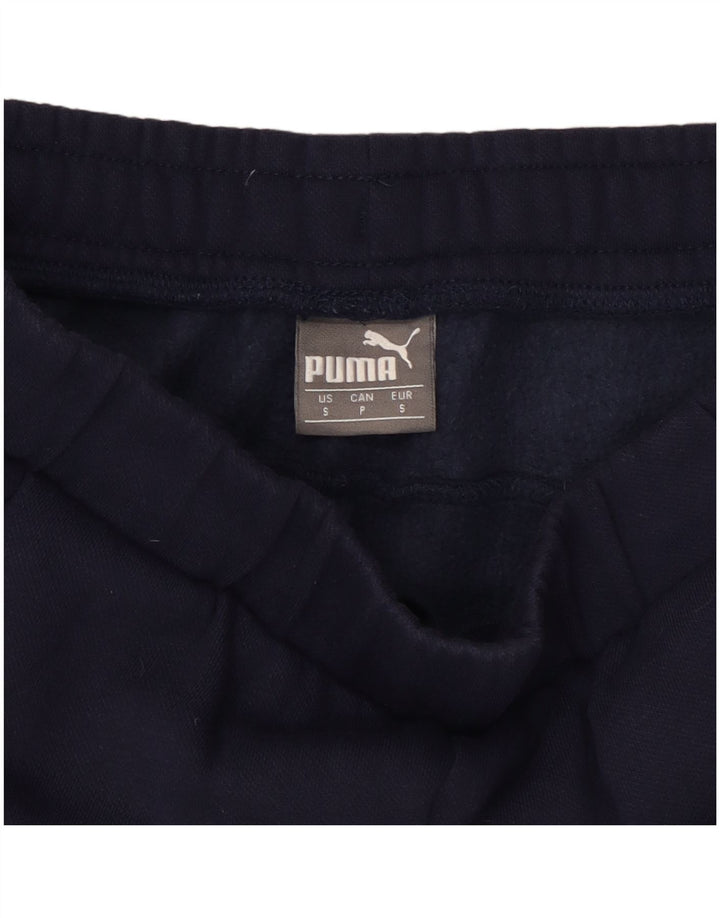 Puma Pantalon de Survêtement Graphique Homme Bleu Marine Small