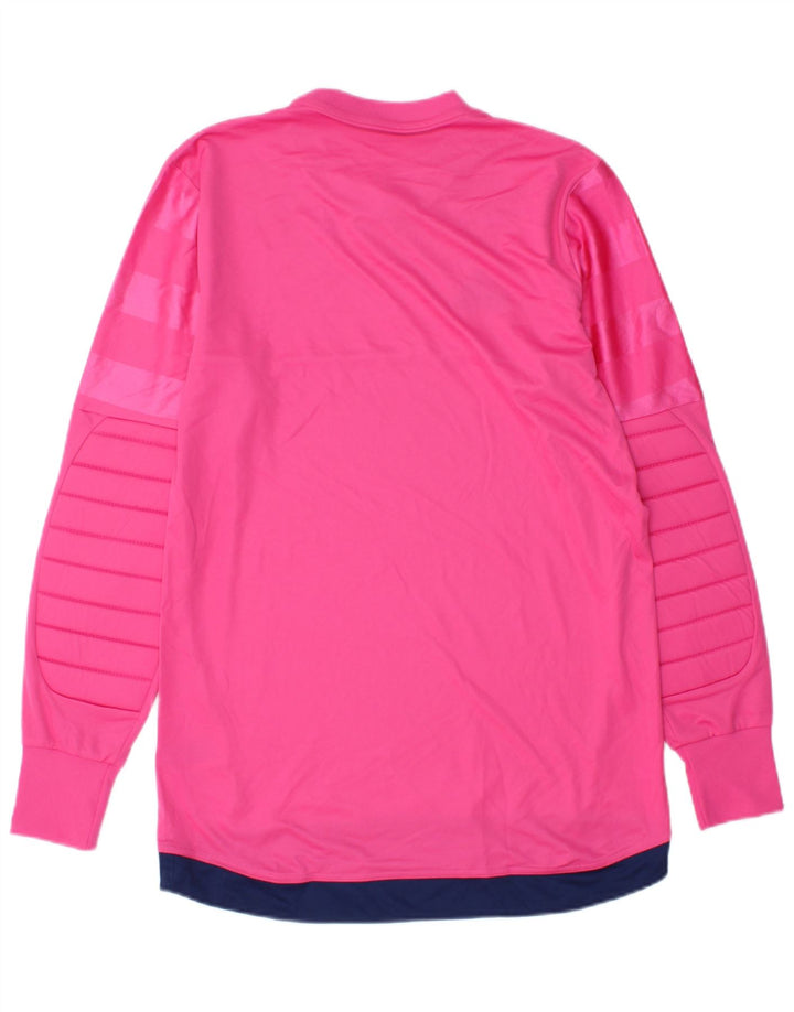 Adidas Hommes Climalite T-Shirt Haut Petit Rose Rayé Polyester