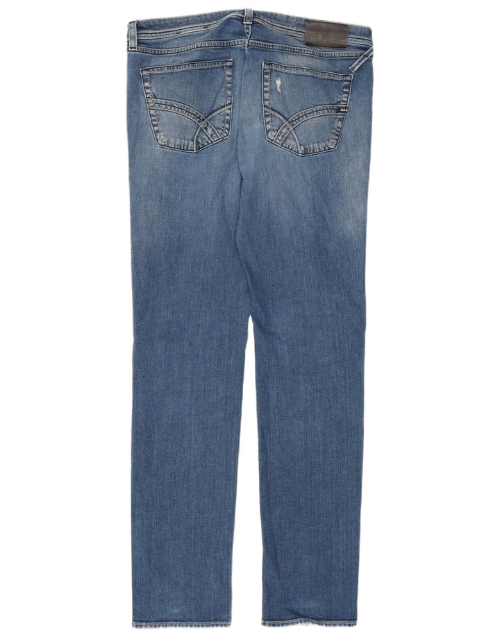 Gas Jean Slim Homme W36 L34 Bleu Coton