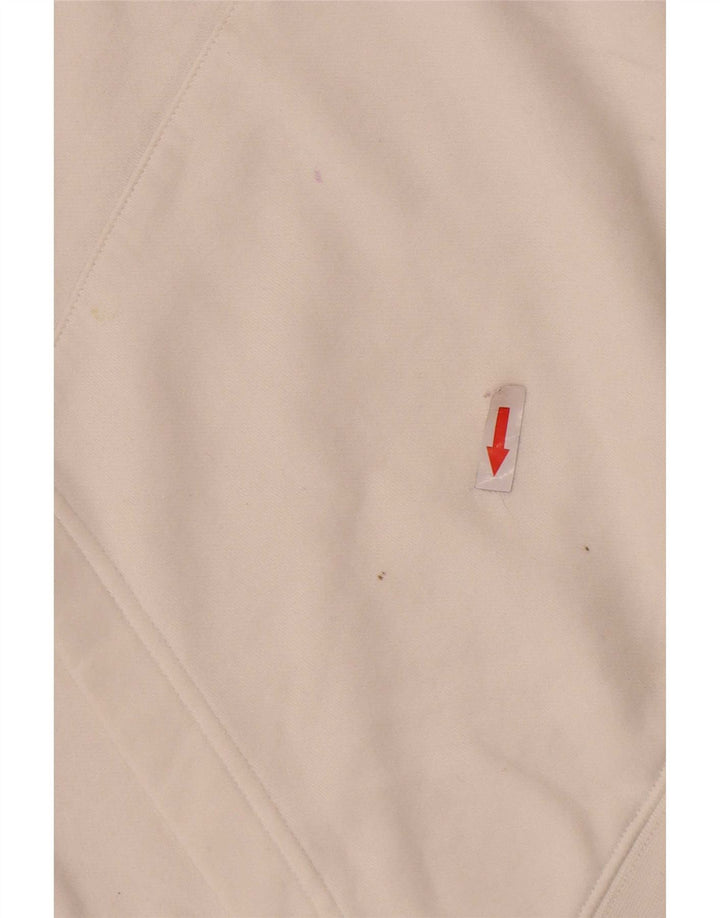 Nike Pull à capuche en coton blanc moyen pour homme