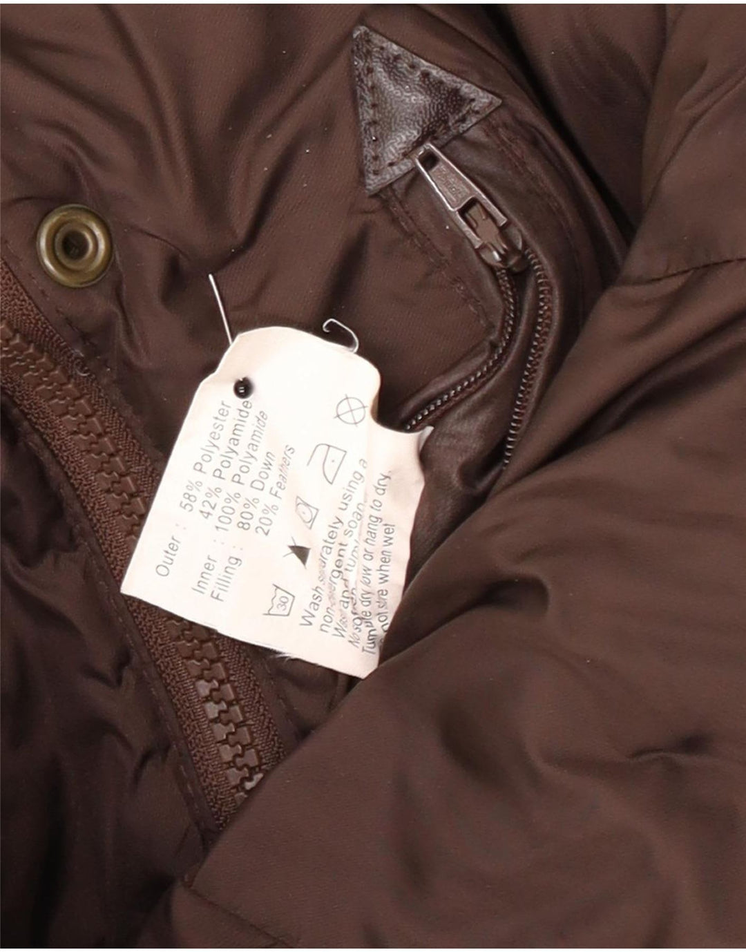 Barbour Veste rembourrée pour femme UK 12 Polyester marron moyen