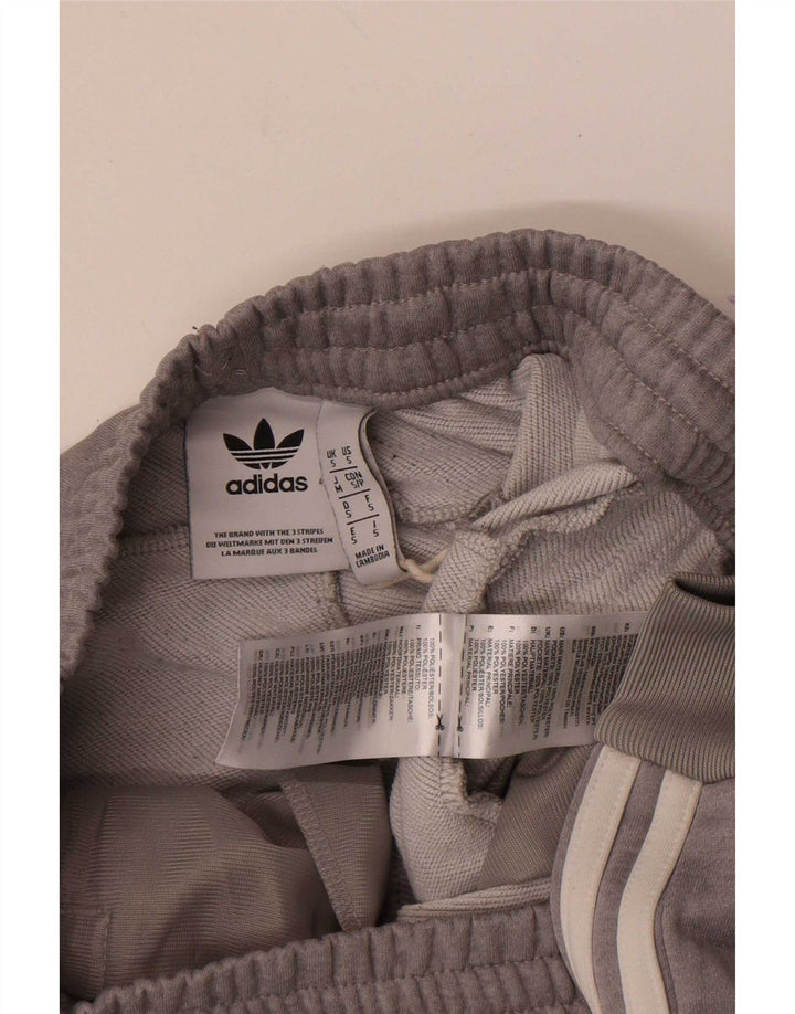 Adidas Pantalon de survêtement pour homme Pantalon de jogging Petit Gris Polyester
