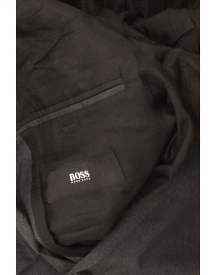 HUGO BOSS Veste Blazer 2 Boutons Homme UK 36 Petit Gris