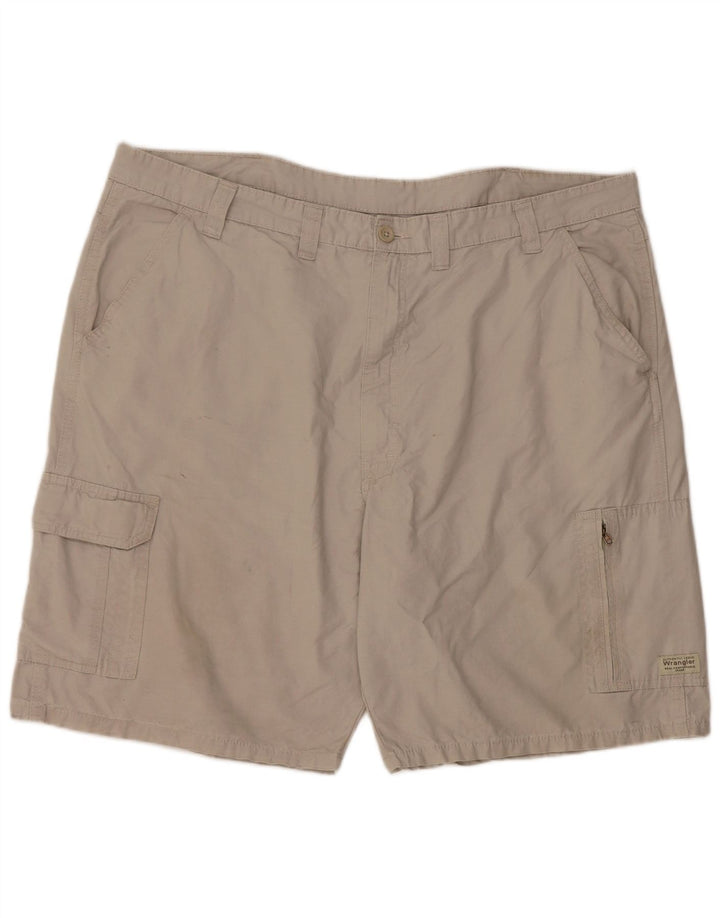Wrangler Short Cargo Homme W44 2XL Gris Coton