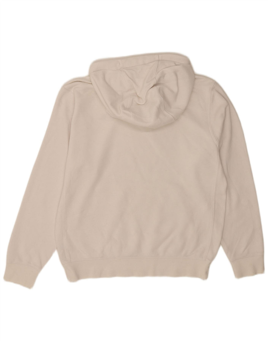 Nike Pull à capuche pour homme Petit coton blanc