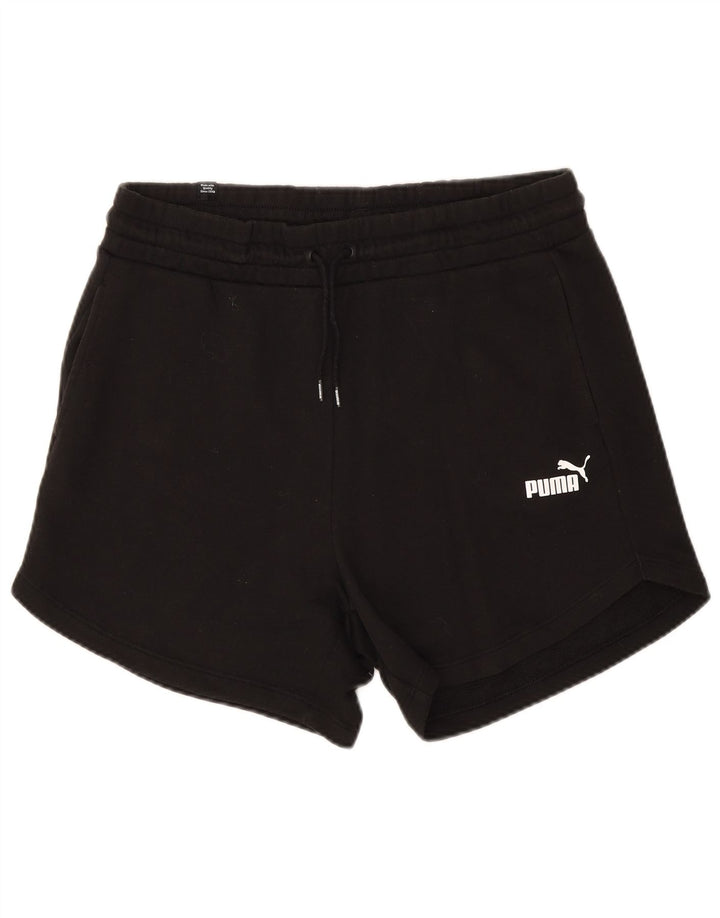 Puma Short de sport pour femme UK 14 Large Noir