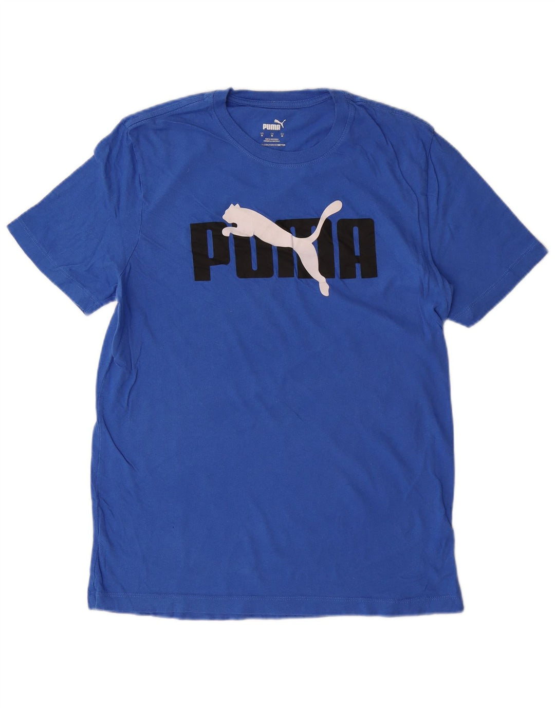 PUMA T-Shirt Graphique Homme Bleu Moyen