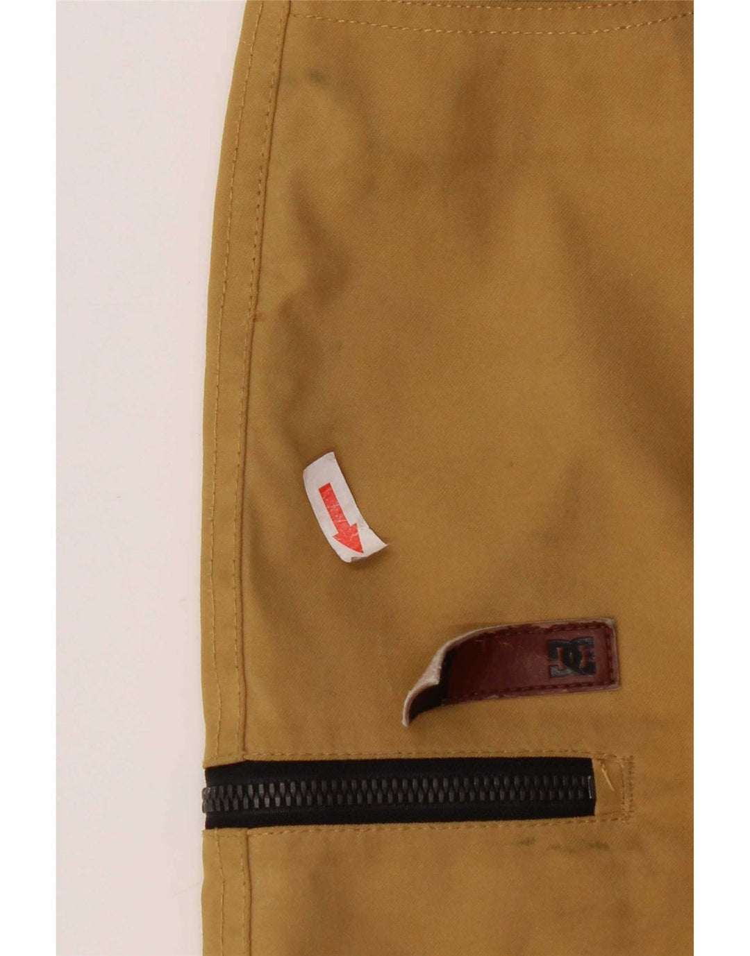 DC Pantalon de ski cargo pour femme UK 10 Small Beige Nylon