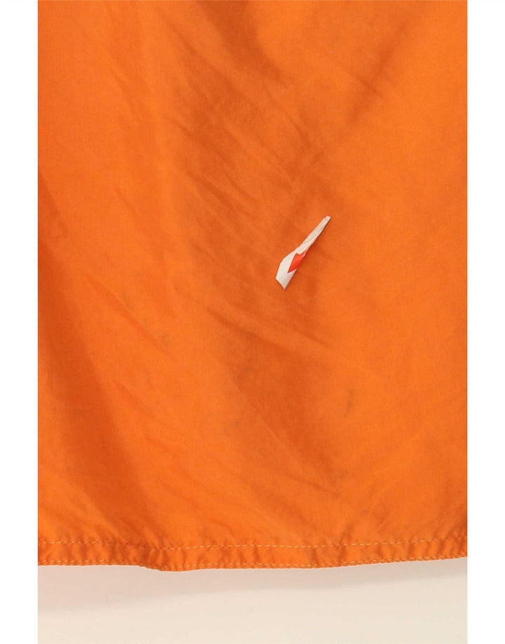 vintage Femme Wrap Jupe Moyenne W28 Orange Soie