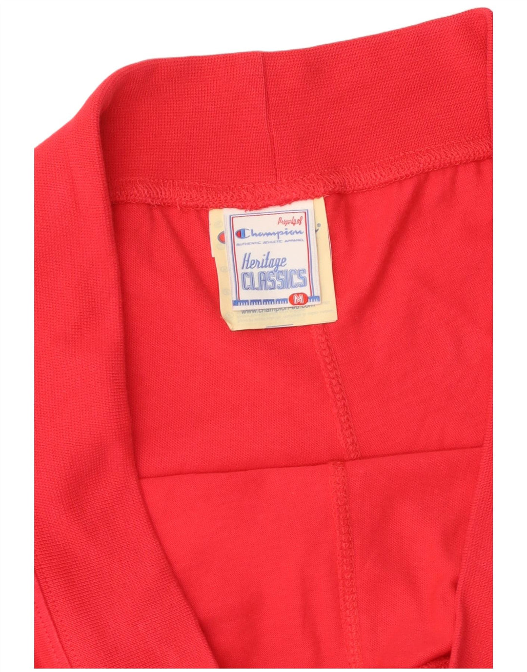 CHAMPION Short de sport Heritage Classics pour femme UK 14 Coton rouge moyen