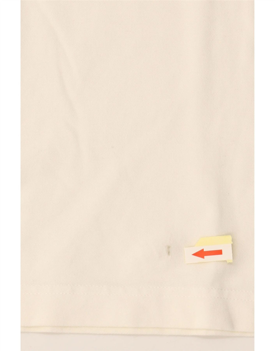 TOMMY HILFIGER Polo Femme UK 14 Medium Blanc