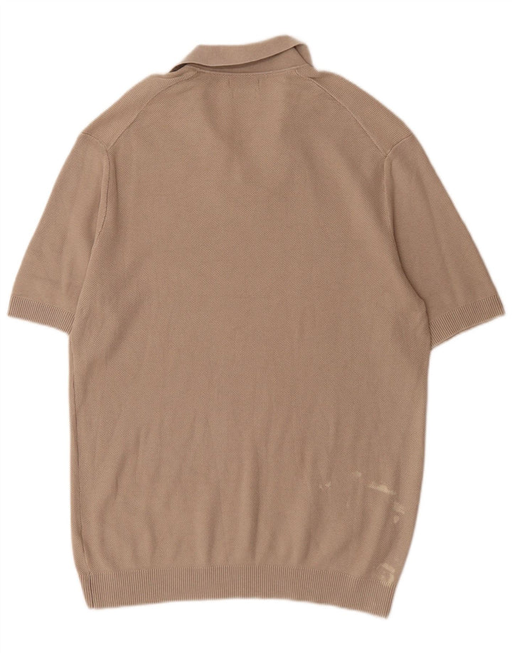 Massimo Dutti Polo Homme Grand Gris Coton