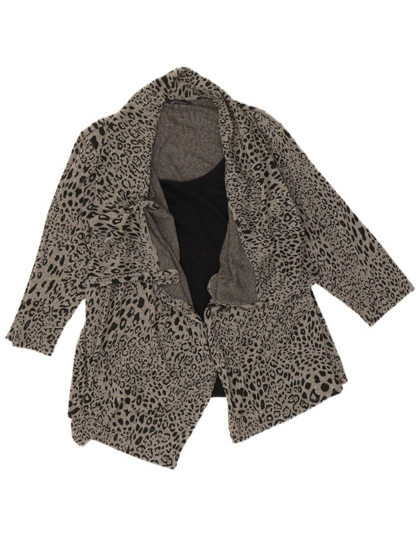Marks & Spencer Pull cardigan asymétrique pour femme UK 20 2XL Gris