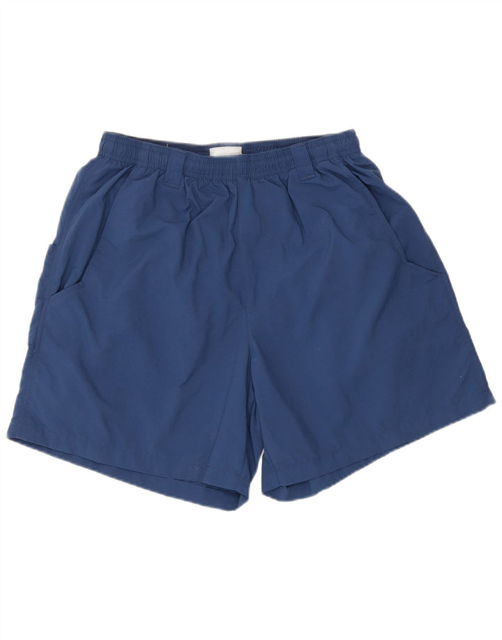 Columbia Short Cargo Sport Homme Petit Bleu Marine Nylon
