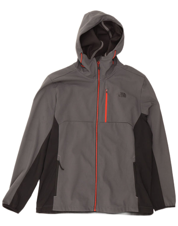 The North Face Veste de survêtement à capuche pour homme XL Gris Colorblock