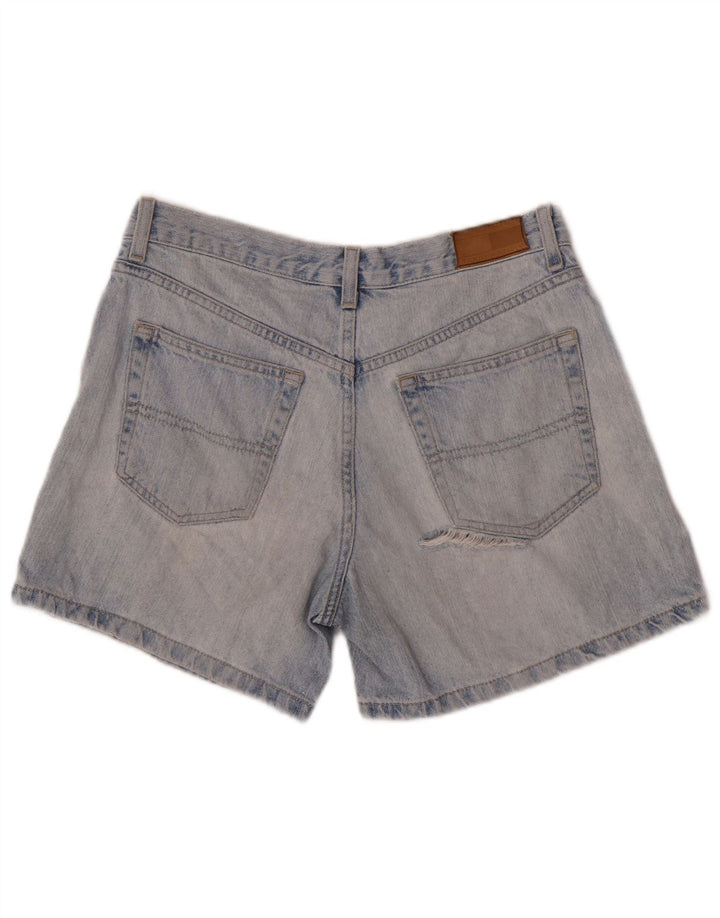 Tommy Hilfiger Short en jean vieilli W28 pour femme Bleu moyen