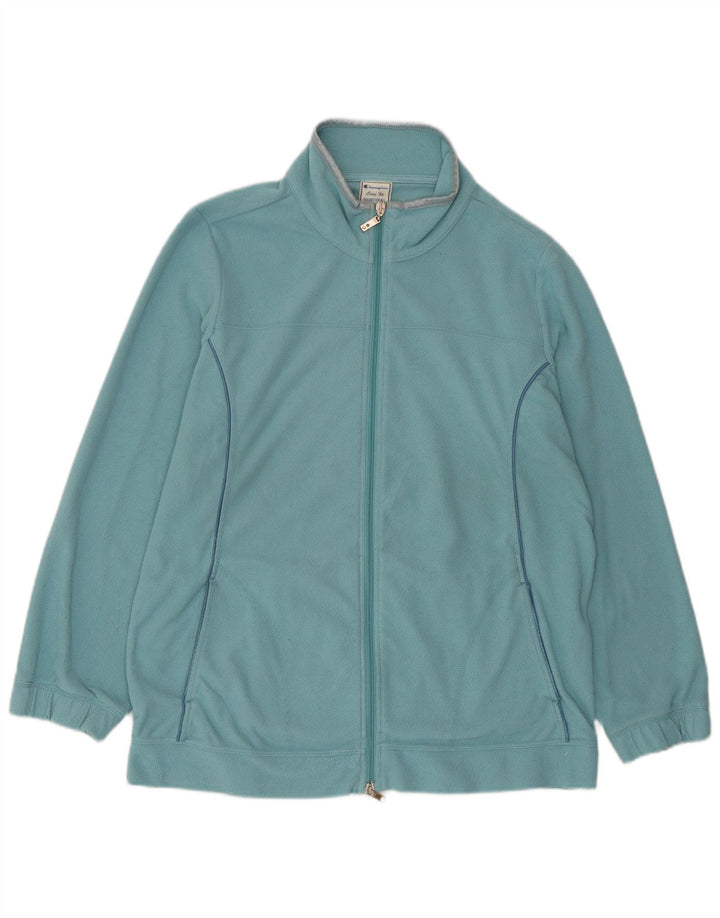 Champion Veste polaire Easy Fit pour femme UK 20 2XL Bleu Polyester