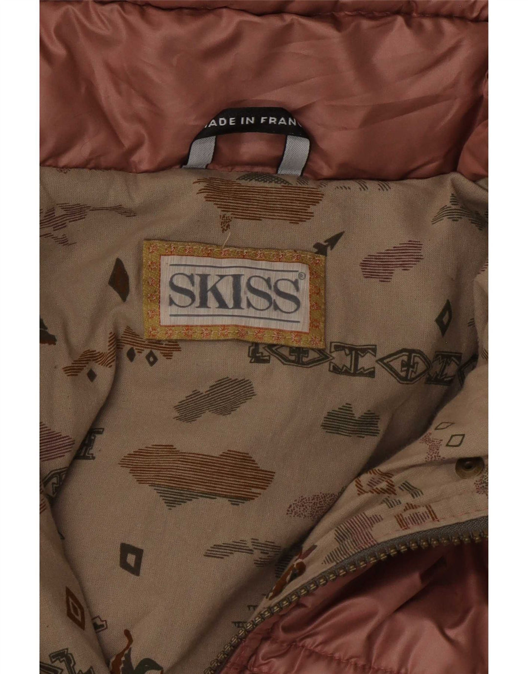 Skiss Veste de ski surdimensionnée à capuche pour femme EU 44 XL Rose Polyester