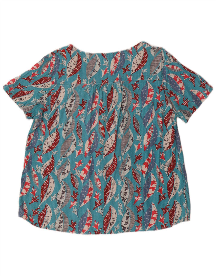 Chemisier White Stuff Femme UK 44 Large Bleu Floral Viscose