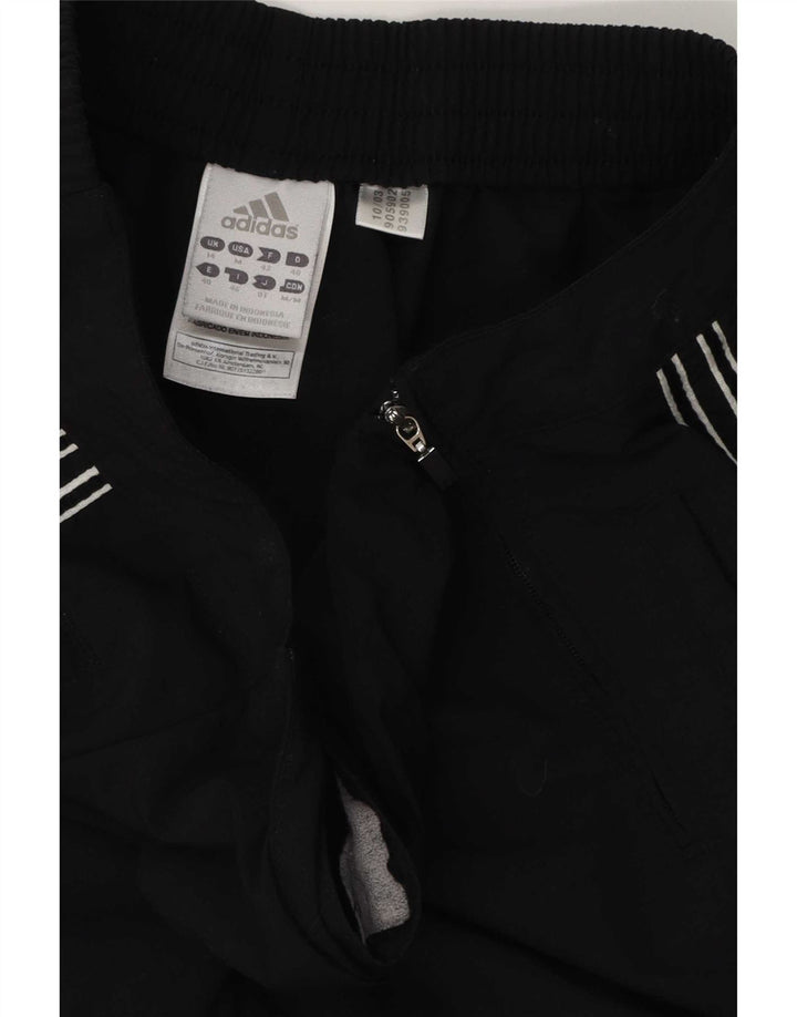 Adidas Pantalon de survêtement pour femme UK 14 Medium Noir Polyester