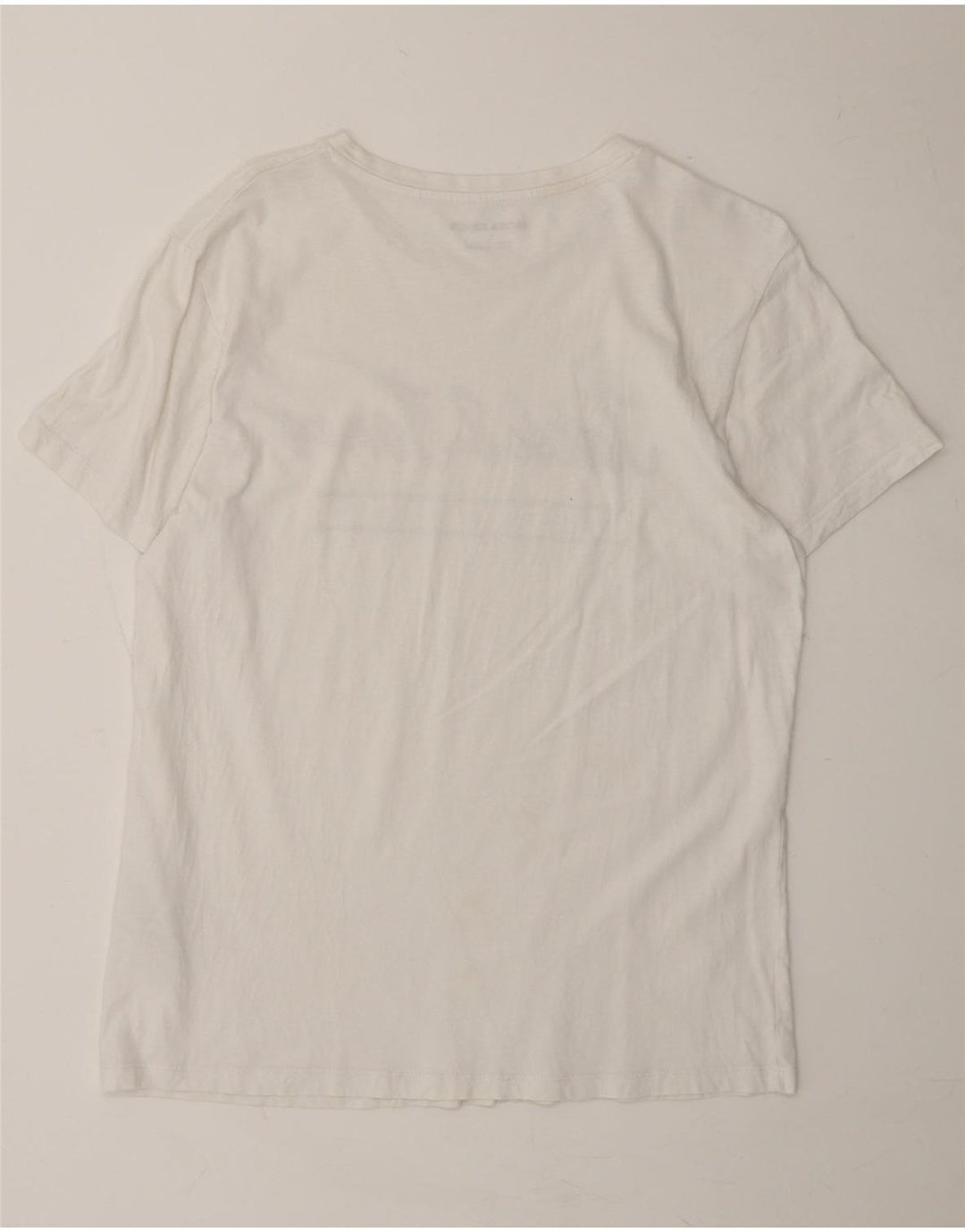 JACK & JONES Mens Graphic T-Shirt Top Large White Cotton Vintage Jack & Jones and Second-Hand Jack & Jones from Messina Hembry 
