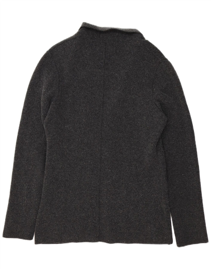 Liu Jo Veste blazer en tricot à 3 boutons pour homme UK 42 XL Laine grise