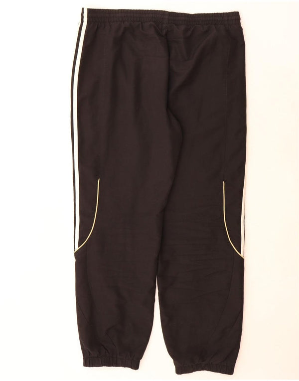 Adidas Pantalon de survêtement pour homme Joggers UK 42/44 Large Noir Polyester