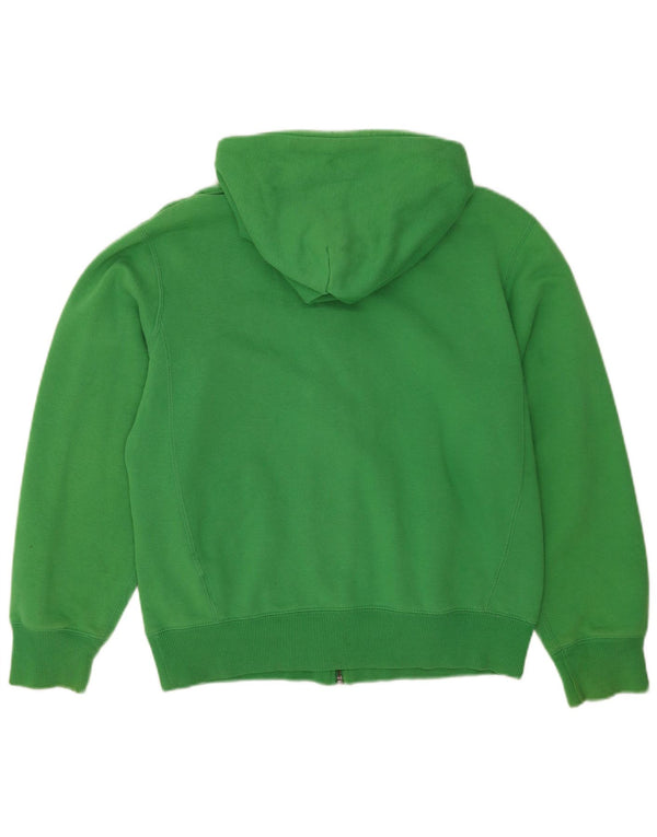 Nike Pull à capuche zippé pour homme UK 39/41 Coton vert moyen