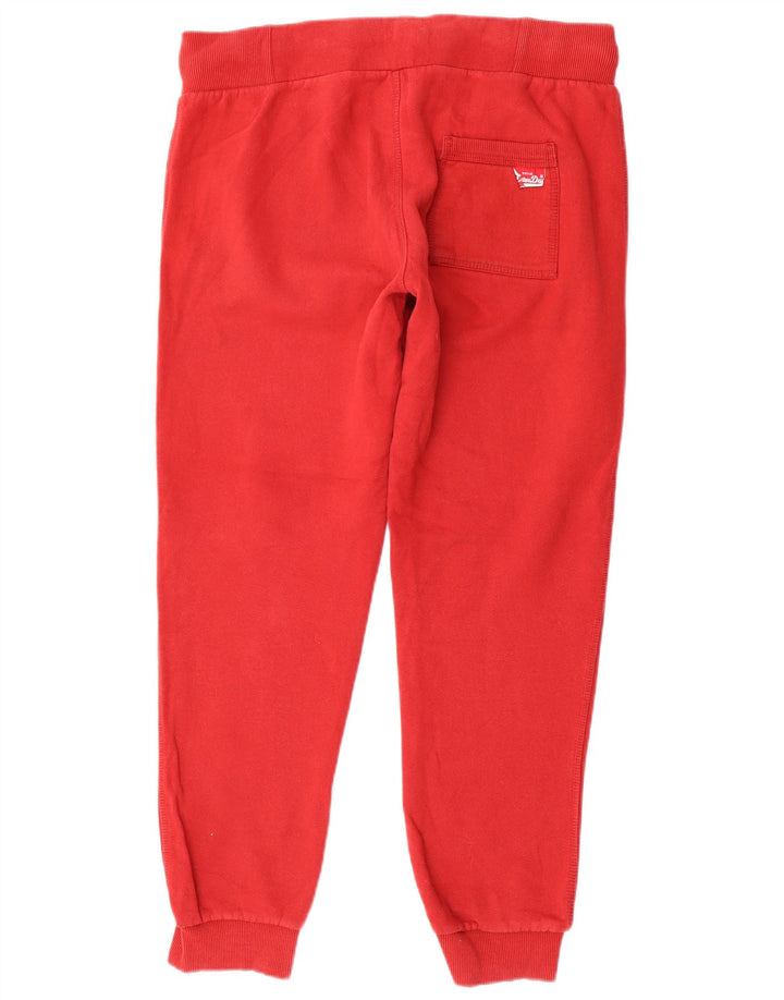 SUPERDRY Pantalon de Survêtement Graphique Track & Field Homme Joggers Large Rouge