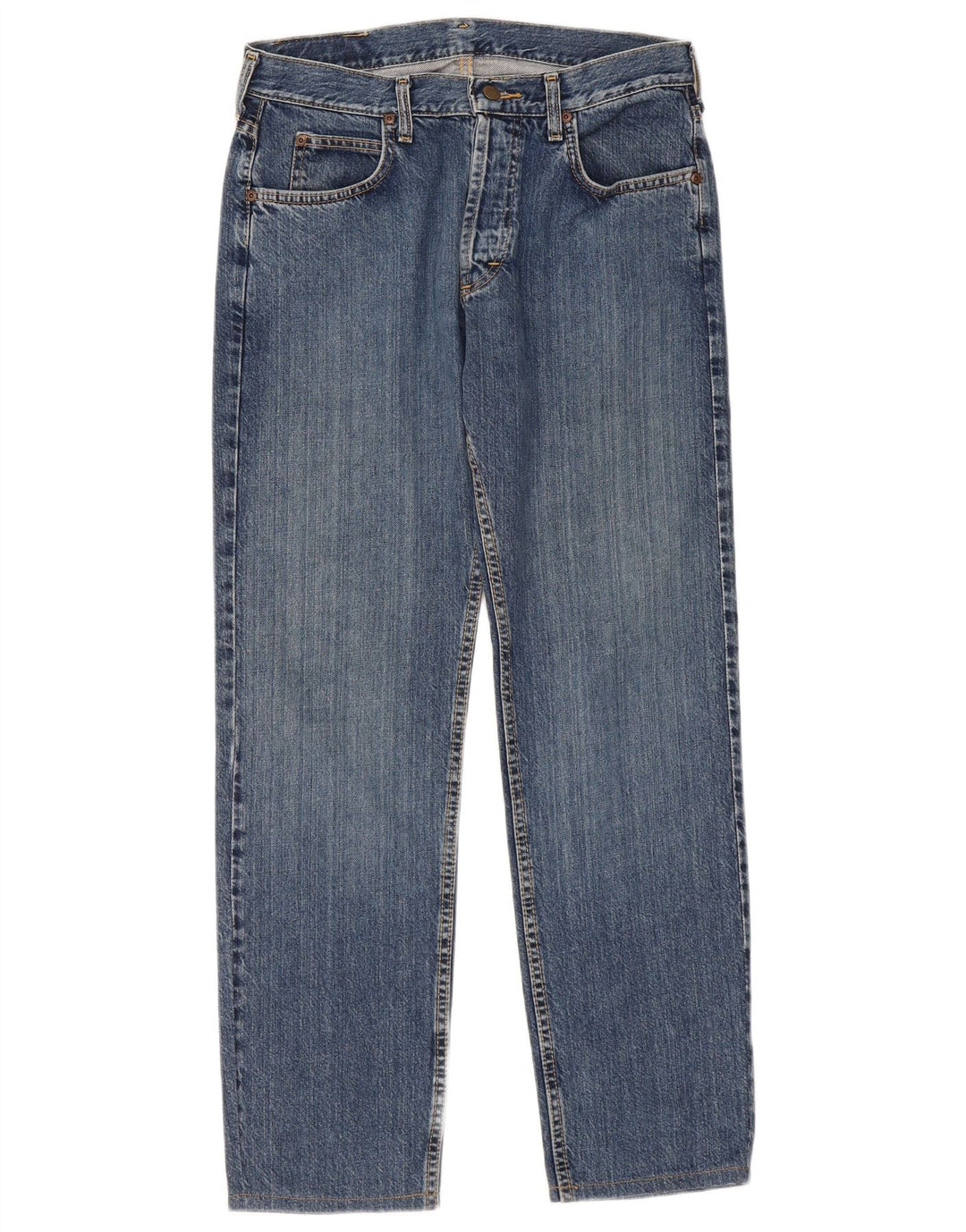 Lee Jean Droit Seattle W33 L31 Homme Bleu Coton