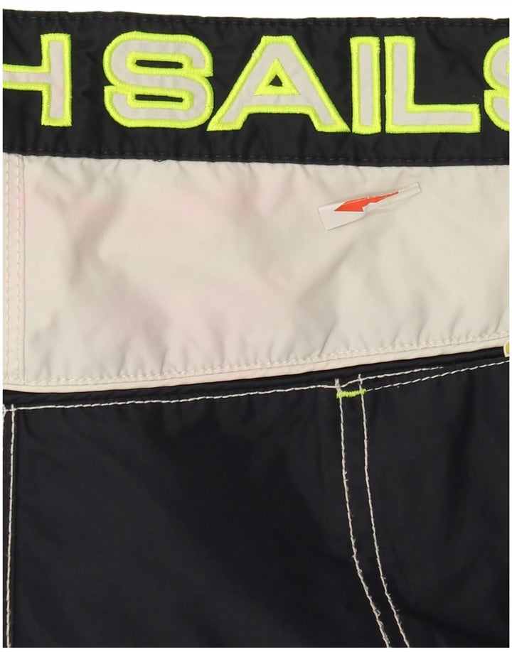 North Sails Short de Bain Gold Edition W32 Homme Bleu Marine Moyen