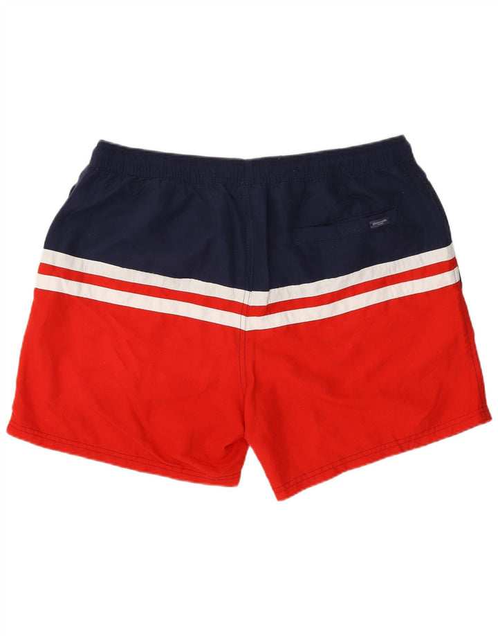 Pierre Cardin Short de Bain Homme XL Rouge Colourblock