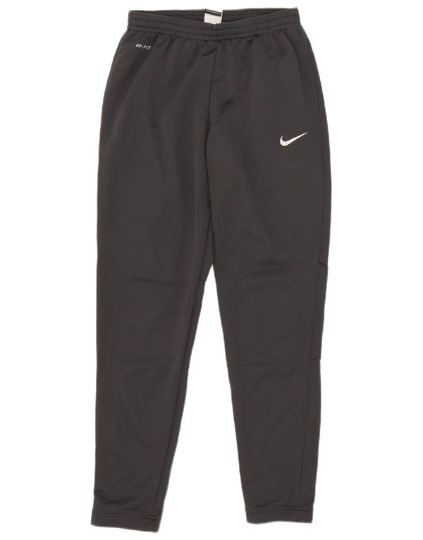 Pantalon de survêtement Nike Dri Fit pour homme, petit, gris, polyester