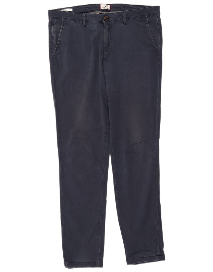 JACK & JONES Pantalon Chino Slim Marco Homme W36 L34 Bleu Marine