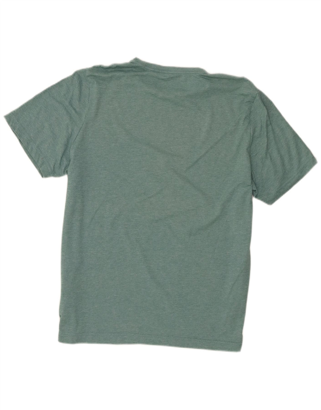 Puma Homme Graphic T-Shirt Top Large Vert Moucheté Polyester