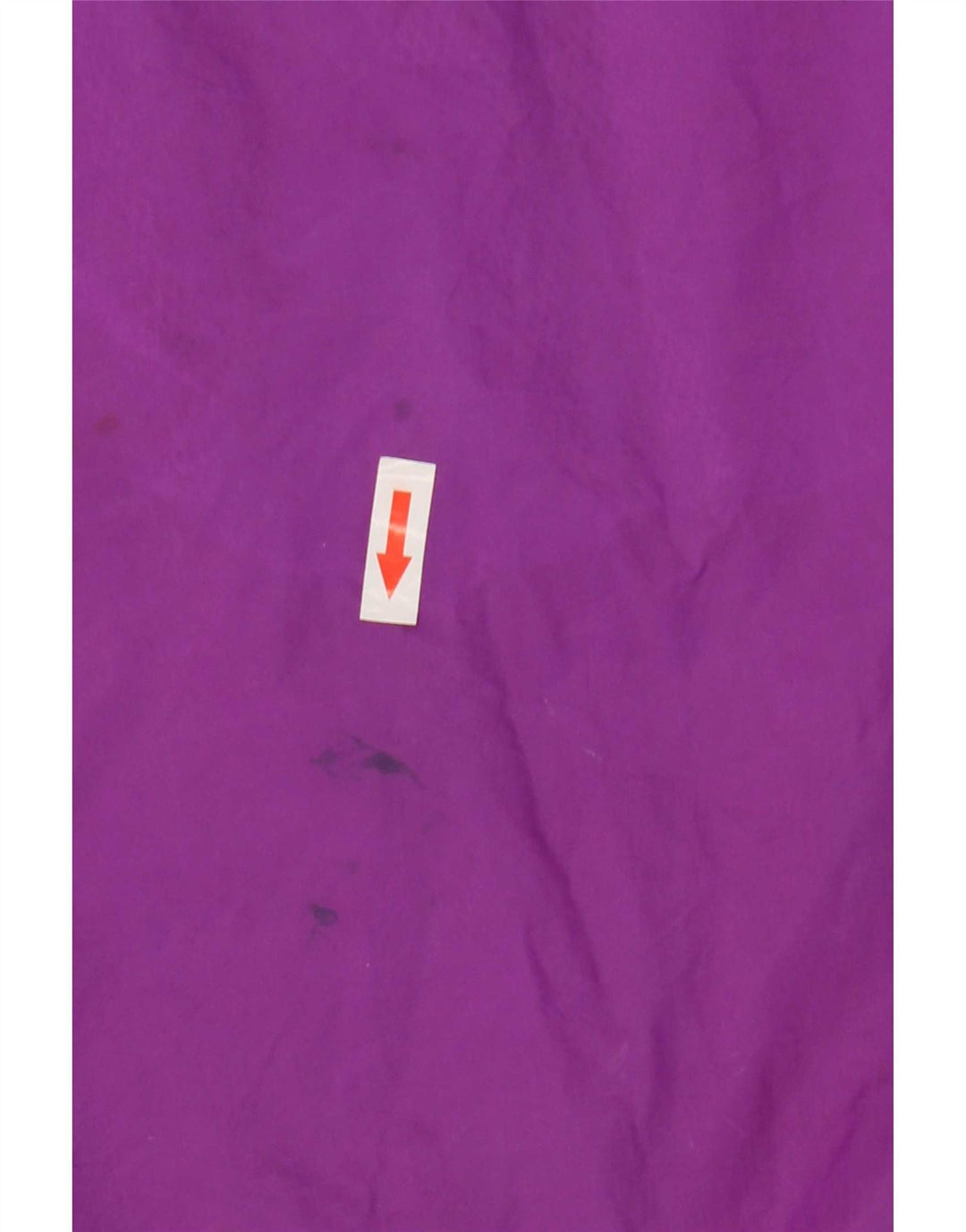 vintage Mens Pullover Rain Jacket UK 44 2XL Violet Colourblock Polyamide