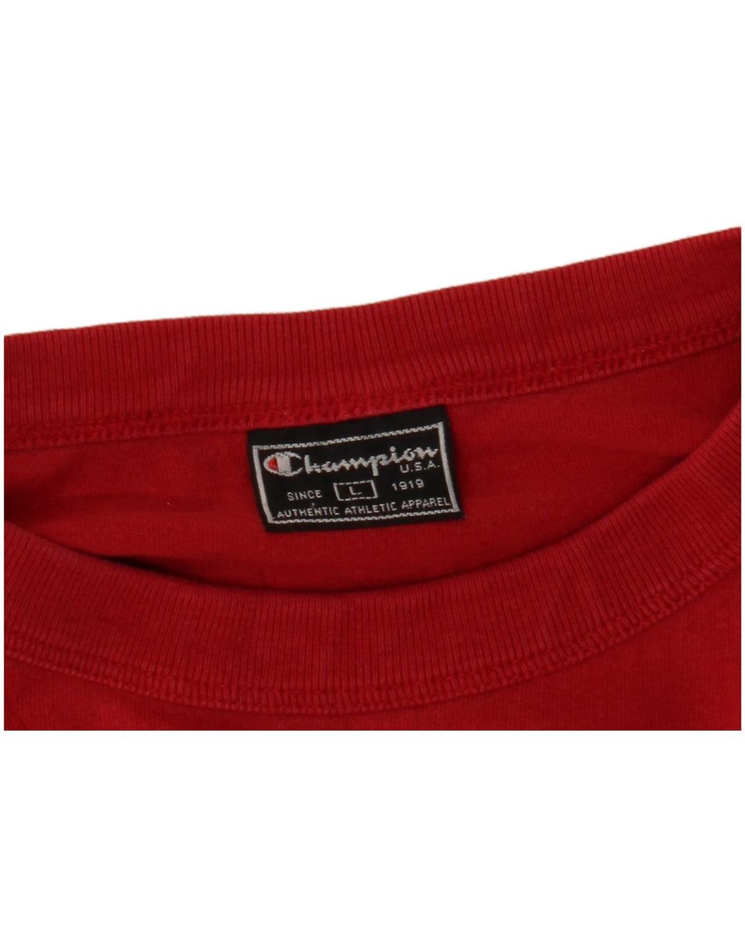 Champion Haut graphique à manches longues pour hommes, grand rouge