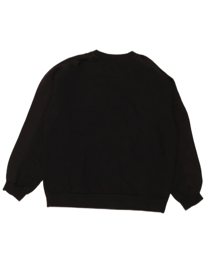 Marks & Spencer Sweat-shirt pour femme UK 12 en coton noir moyen