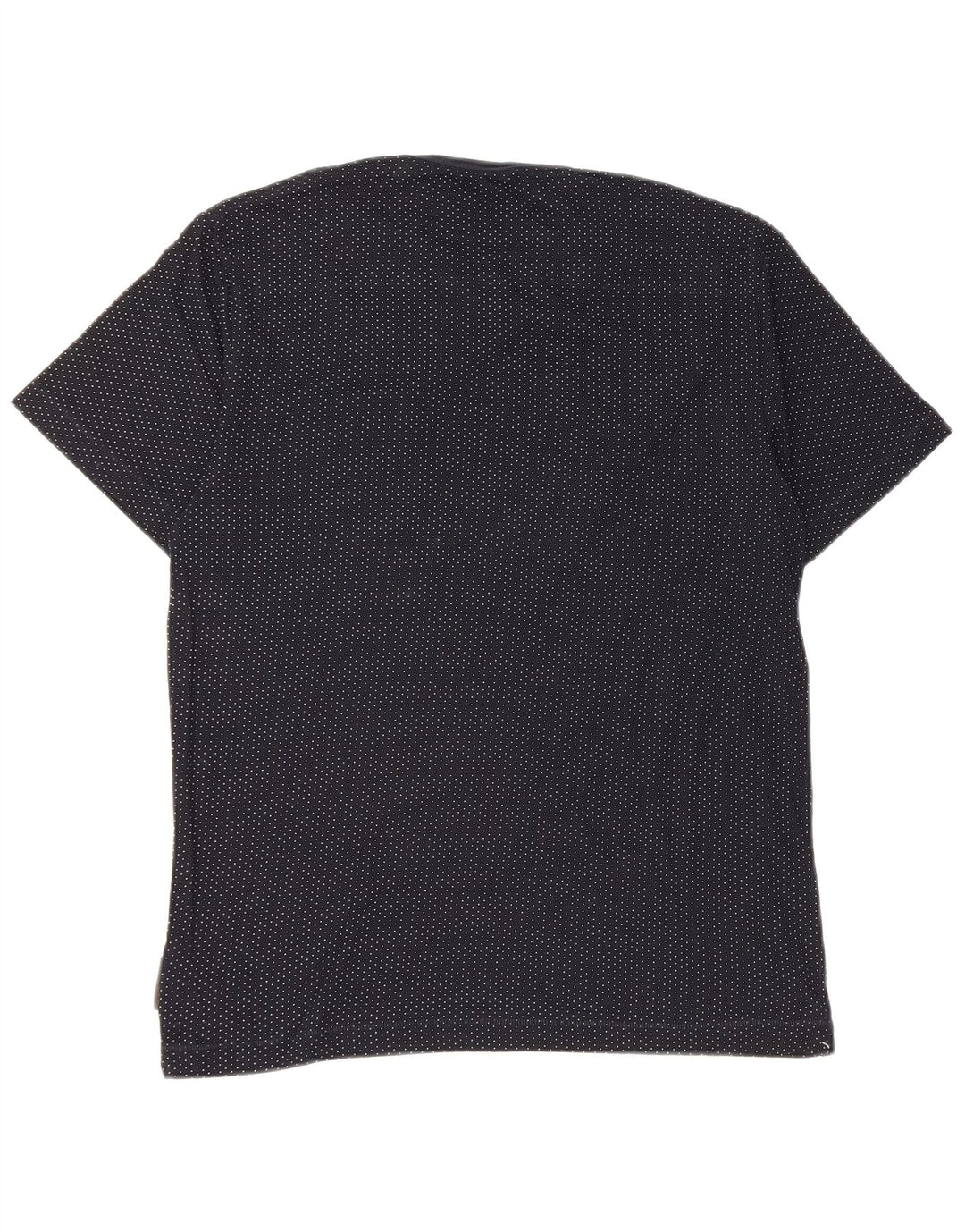 French Connection T-Shirt Homme Bleu Marine Moyen Coton à Pois